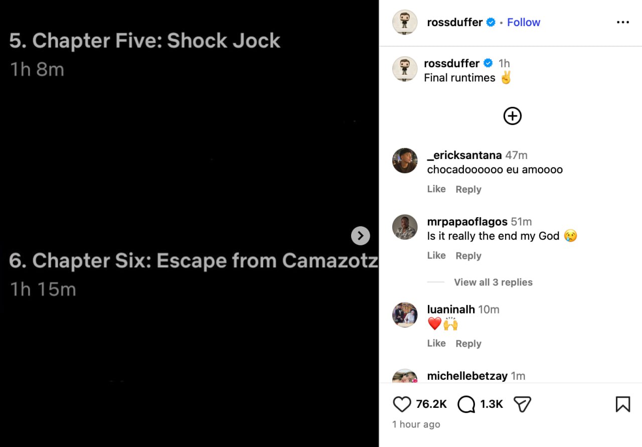 6234 Labai Keisti Dalykai Finalinės Serijos Truks 55 Valandos