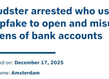 6241 Nyderlanduose Suimtas Sukčius Naudojęs Gylio Klastotes Bank