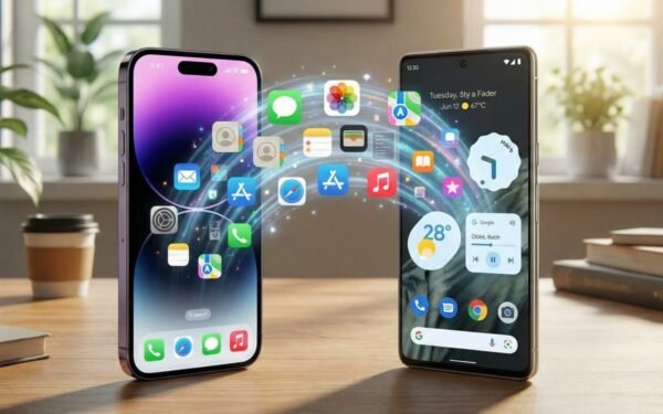 6267 Apple Ir Google Bendradarbiauja Palengvinant Perėjimą Tarp E