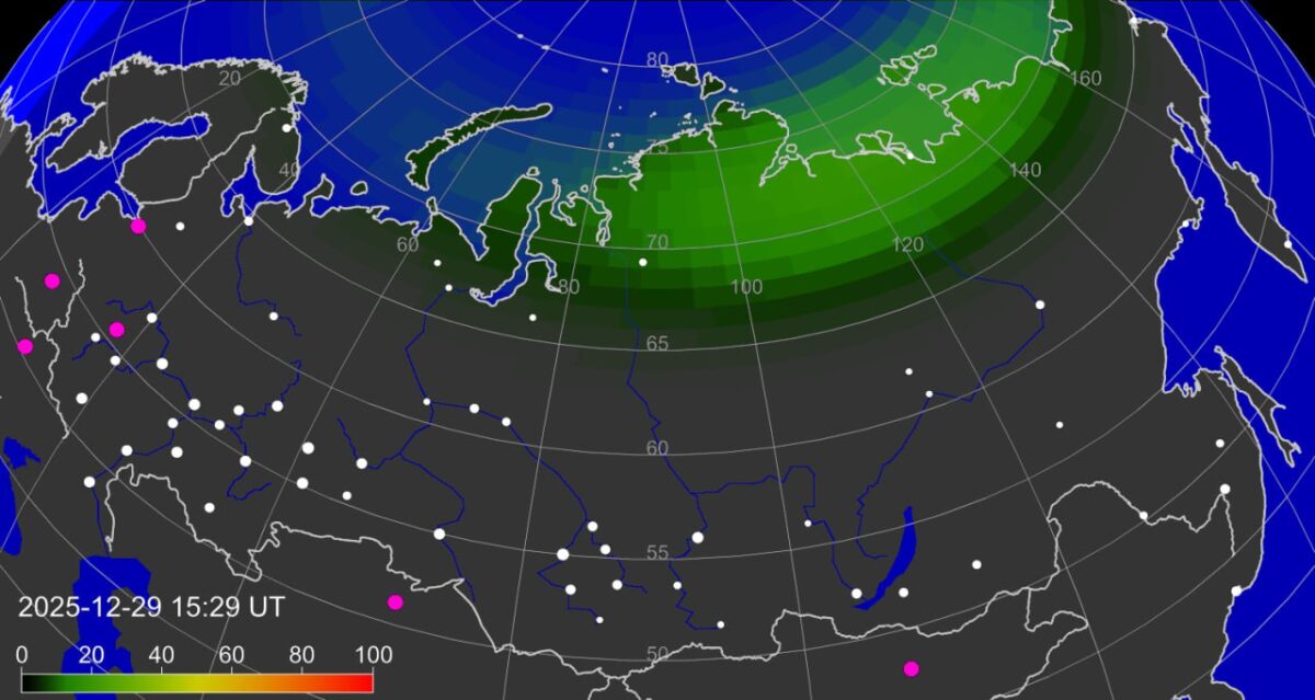 Poliariniai Siaubai Virš Sankt Peterburgo Naujųjų Metų Naktį