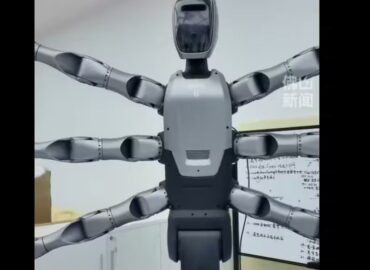 854 Kinijos įmonė Midea Pristatė šešių Rankų Robotą