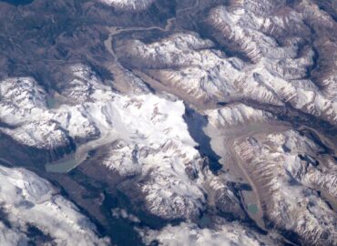10334 Pietų Andų Kalnai Užfiksuoti Iš Tarptautinės Kosminės Stotie