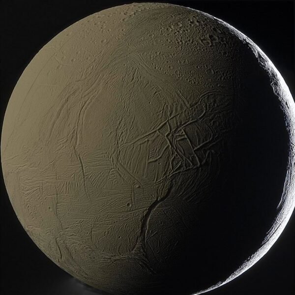 10357 Cassini Zondas 2011 Metais Užfiksavo įspūdingą Encelado Nuot