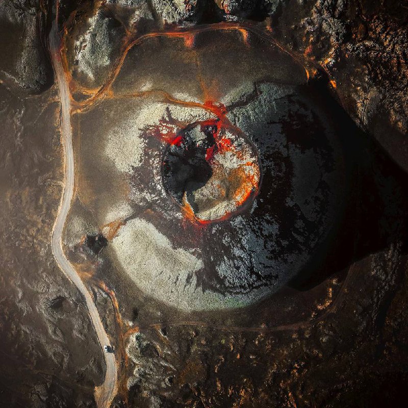 10363 Įspūdingas Vulkaninis Krateris Landmannalaugar Mieste Islan