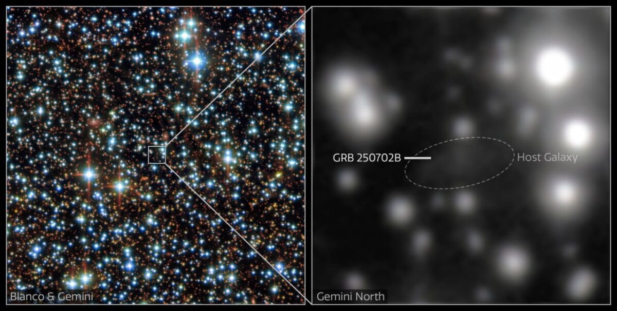 10788 Astronomai Užfiksavo Rekordiškai Ilgą Gama Spinduliuotės Spr