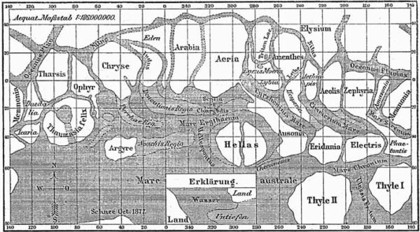15645 Marsas Giovanni Schiaparelli Sudaryta 1888 Metų Planeta