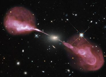 15768 Gerkules A įspūdinga Galaktika Su Milžiniška Juodąja Skyle