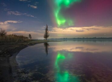 1719 Įspūdingi Poliarinio švytėjimo Vaizdai Stebėti šią Naktį