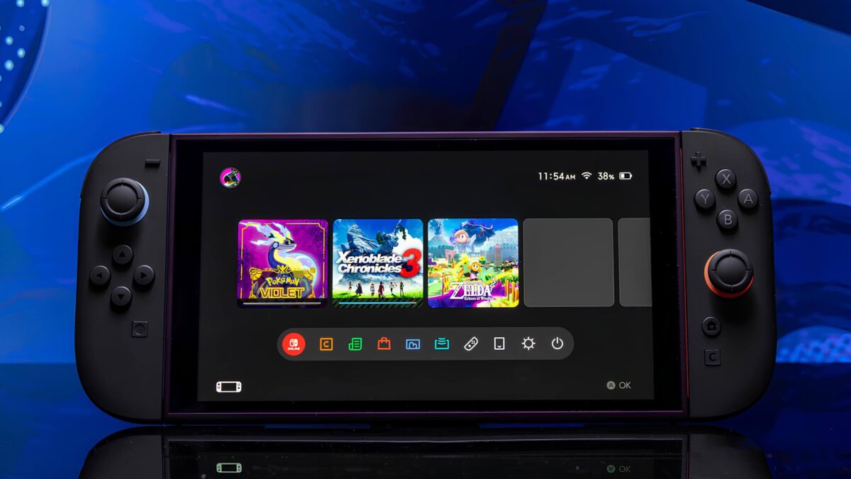 20115 Nintendo Switch 2 Perkamiausia žaidimų Konsolė Japonijoje