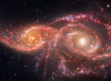 2239 Galaktikų Susidūrimas Ngc 2207 Ir Ic 2163 Susijungimo Vaizd