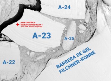 2255 Nasa Palydovas Užfiksavo Senąjį A23a Ledkalnį 40 Metų Plau