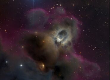 3105 Atspindinti ūkas Vdb62 Oriono žvaigždyne Paslaptinga žvaigž