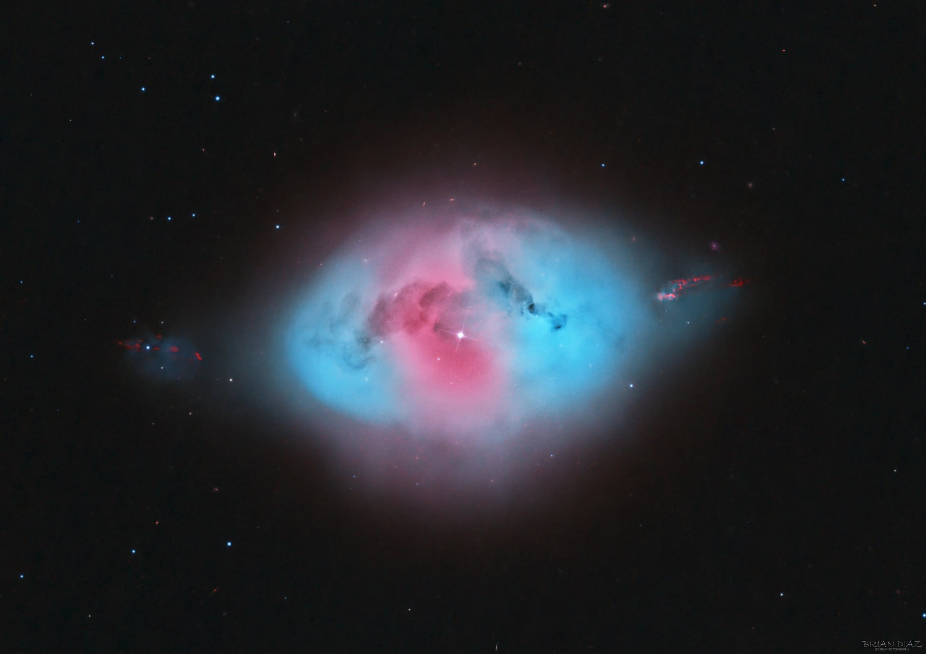 3128 Ngc 1360 Dvigubos žvaigždės Sistema Formuoja Neįprastą Plan