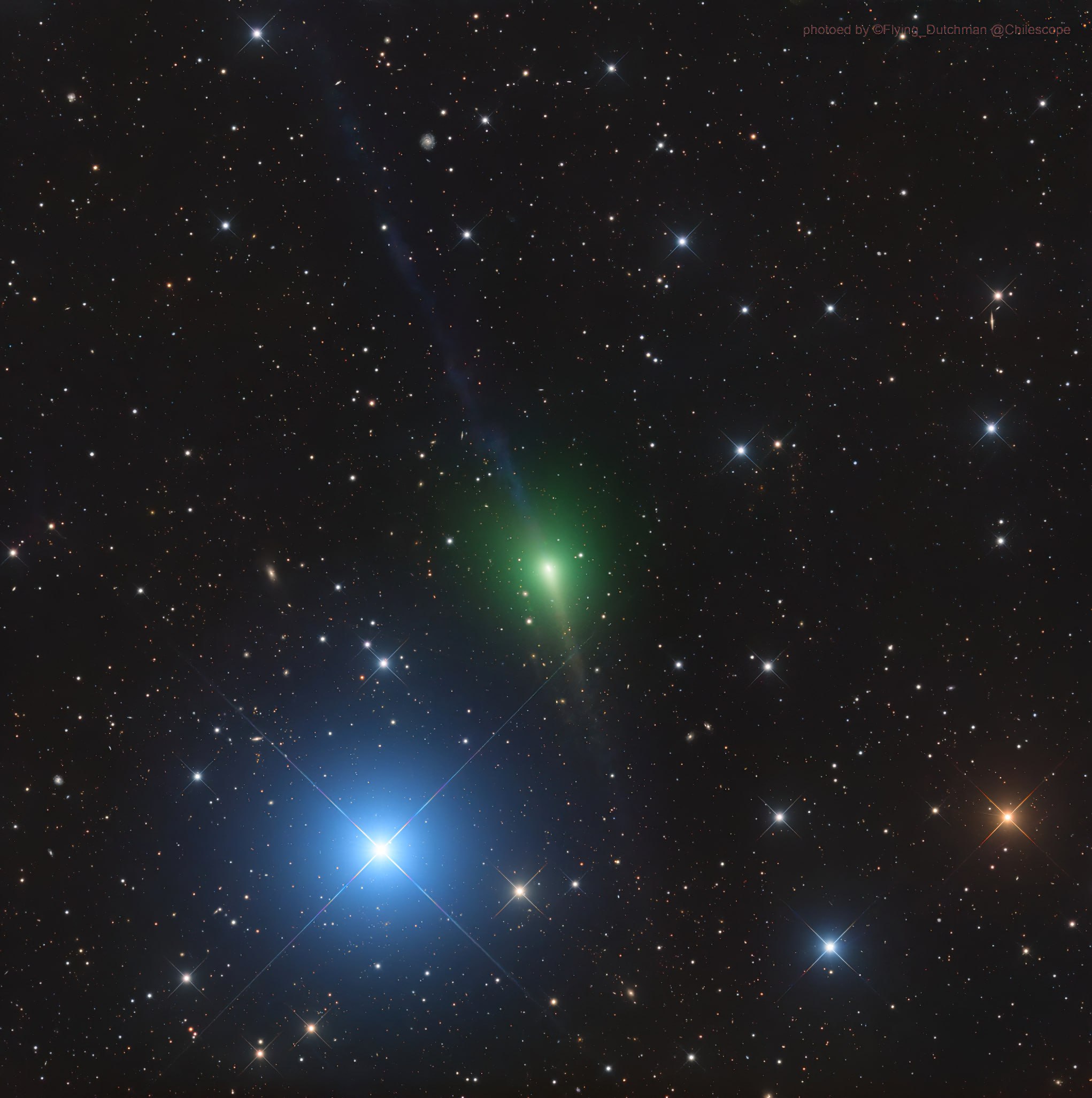 3129 Tarpžvaigždinė Kometa 3iatlas Naujas Vaizdas Ir Jos Išskir