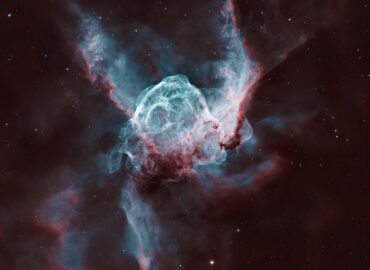 3133 Ngc 2359 Emisijos Tumanė Šuns Didžiojo žvaigždyne