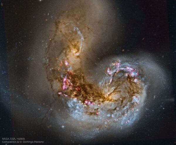 3639 Messier 78 Atspindžio ūkas Užfiksuotas La Silja Observatorij