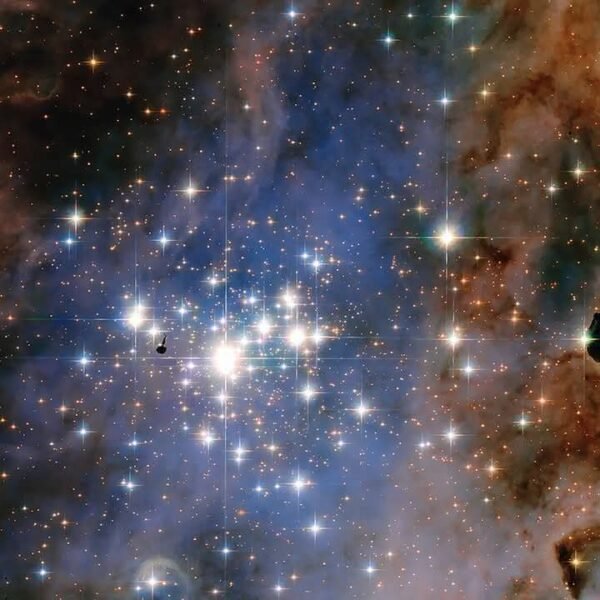 3643 Žvaigždės Atvirame Spiečiuje Trumpler 14 Nasa Ir Esa Tyrima