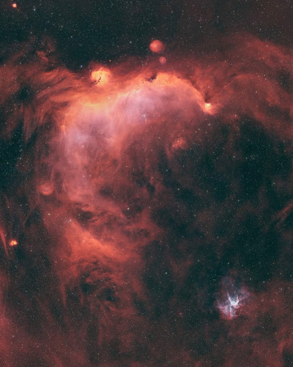 3645 Italijos Astrofotografas Užfiksavo įspūdingus Seagull Ir Tho