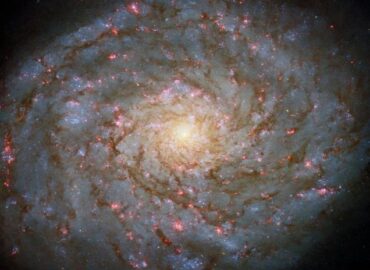 3659 Spiralinė Galaktika Ngc 4689 54 Milijonų šviesmečių Atstumu