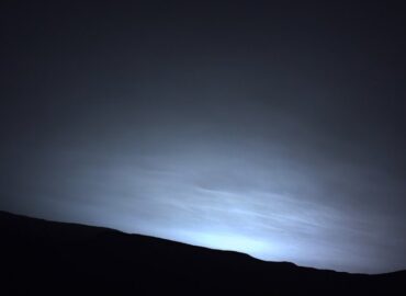 3661 Marsaeigis Perseverance Užfiksavo įspūdingą Saulėlydį Mars