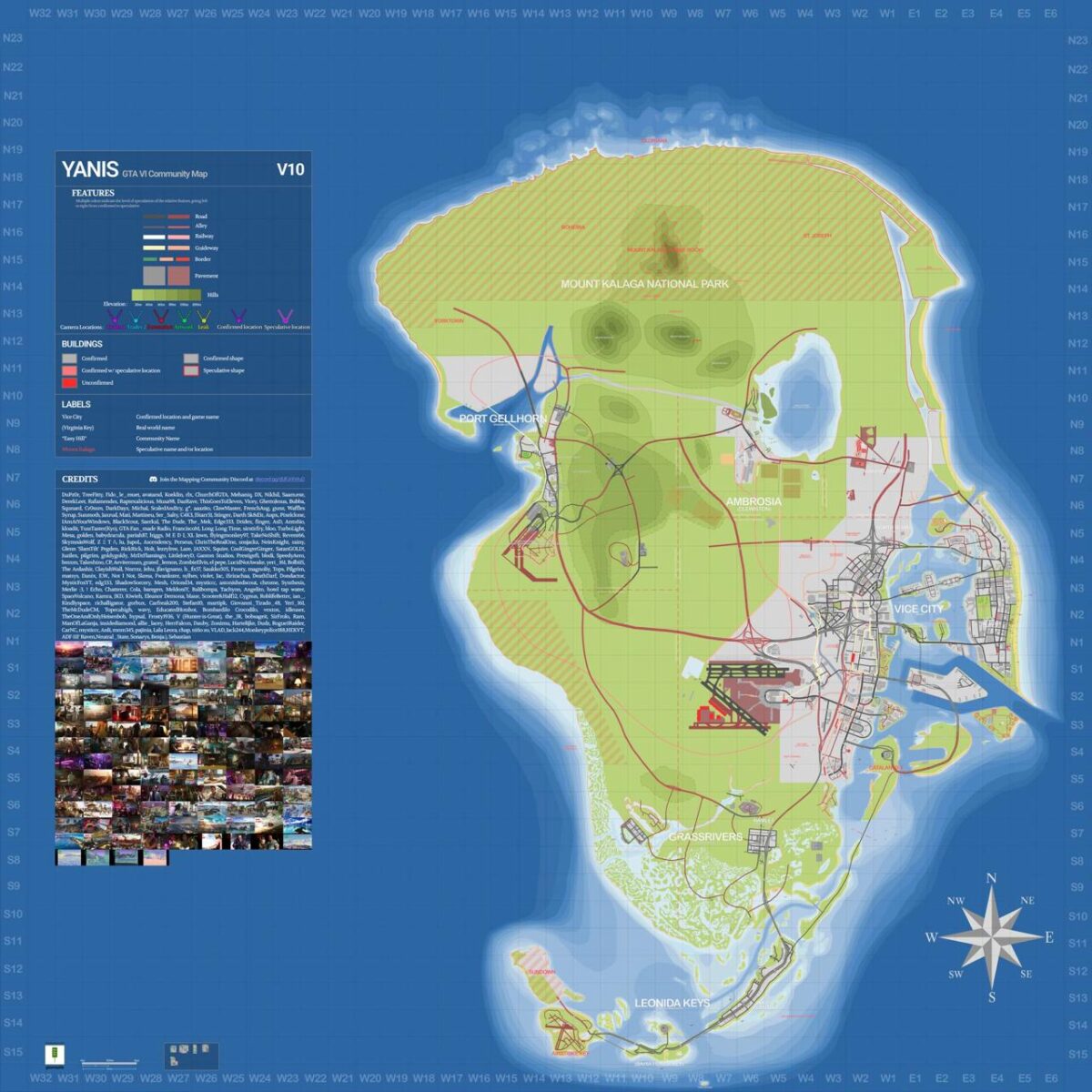 GTA VI gerbėjai kuria žaidimo žemėlapį pagal anonsus ir gandus