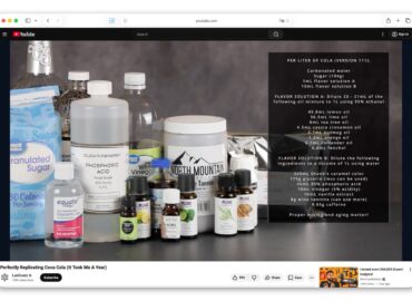 6416 Bloggeris Atkuria Klasikinį Cocacola Skonį Namuose