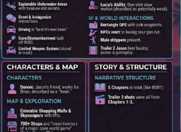 6422 Gta Vi žaidėjai Galės Aplankyti Daugiau Nei 700 Parduotuvių