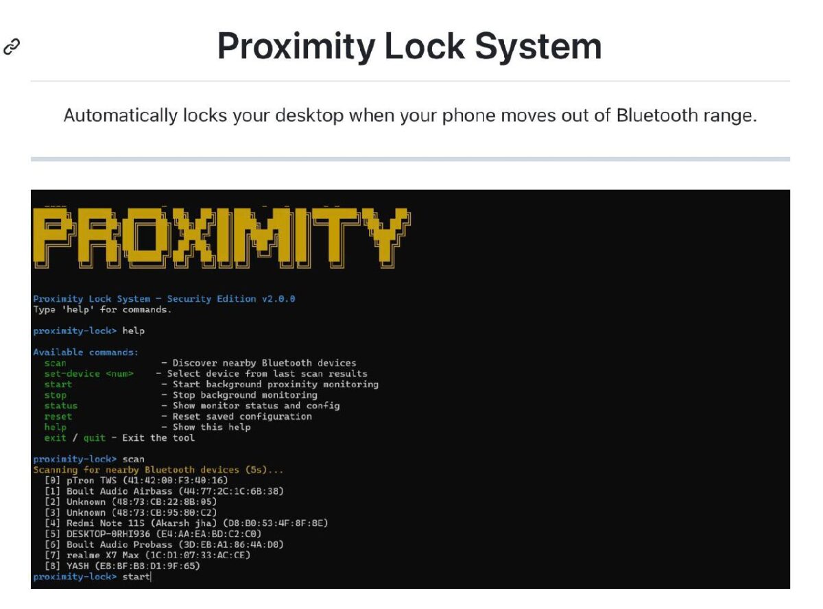 6469 Proximity Lock Naujas Būdas Apsaugoti Kompiuterį Naudojant