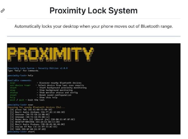 6469 Proximity Lock Naujas Būdas Apsaugoti Kompiuterį Naudojant