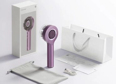 6551 Xiaomi Pristatė Inovatyvią šuką Su Masažo Ir šildymo Funkcij