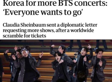 6571 Meksikos Prezidentė Kreipėsi į Pietų Korėją Dėl Daugiau Bts 