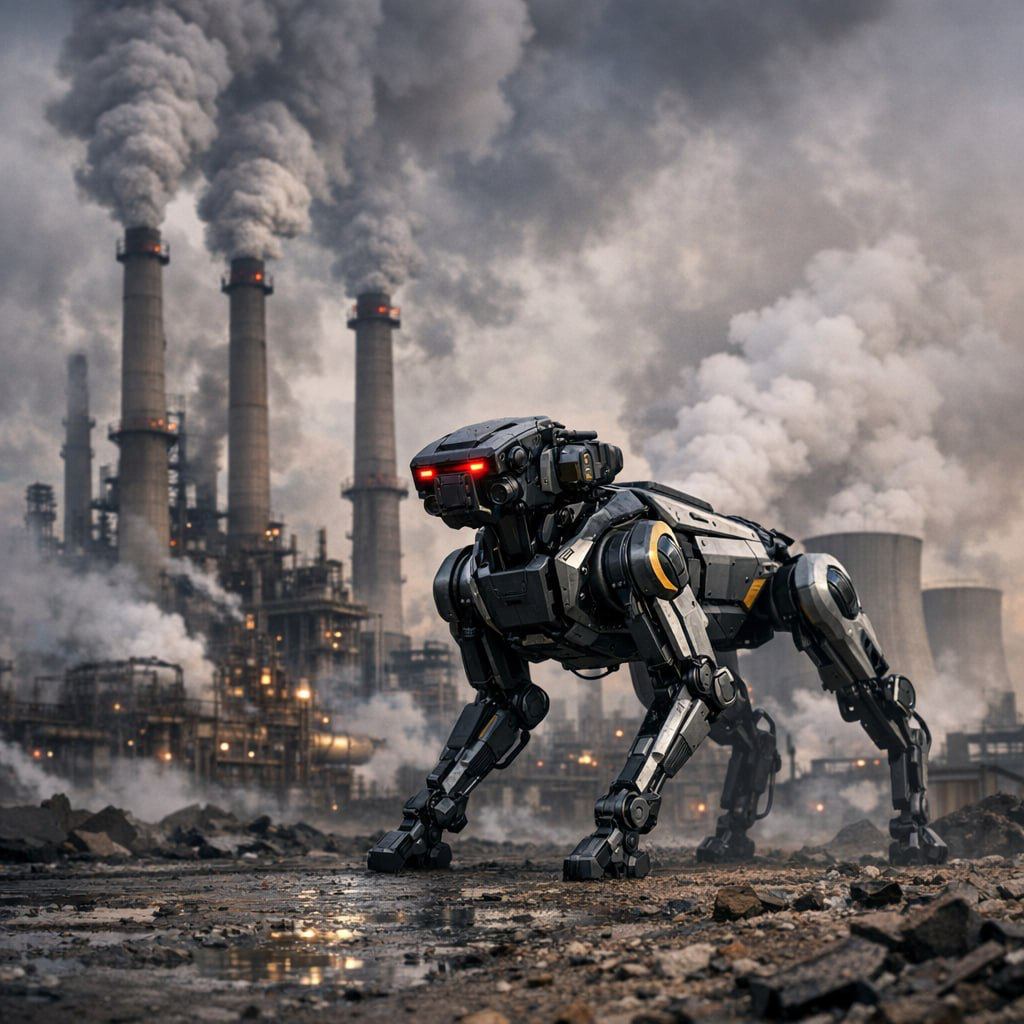 885 Robotizuotos šunys Pradeda Darbą Severstal Gamyklose