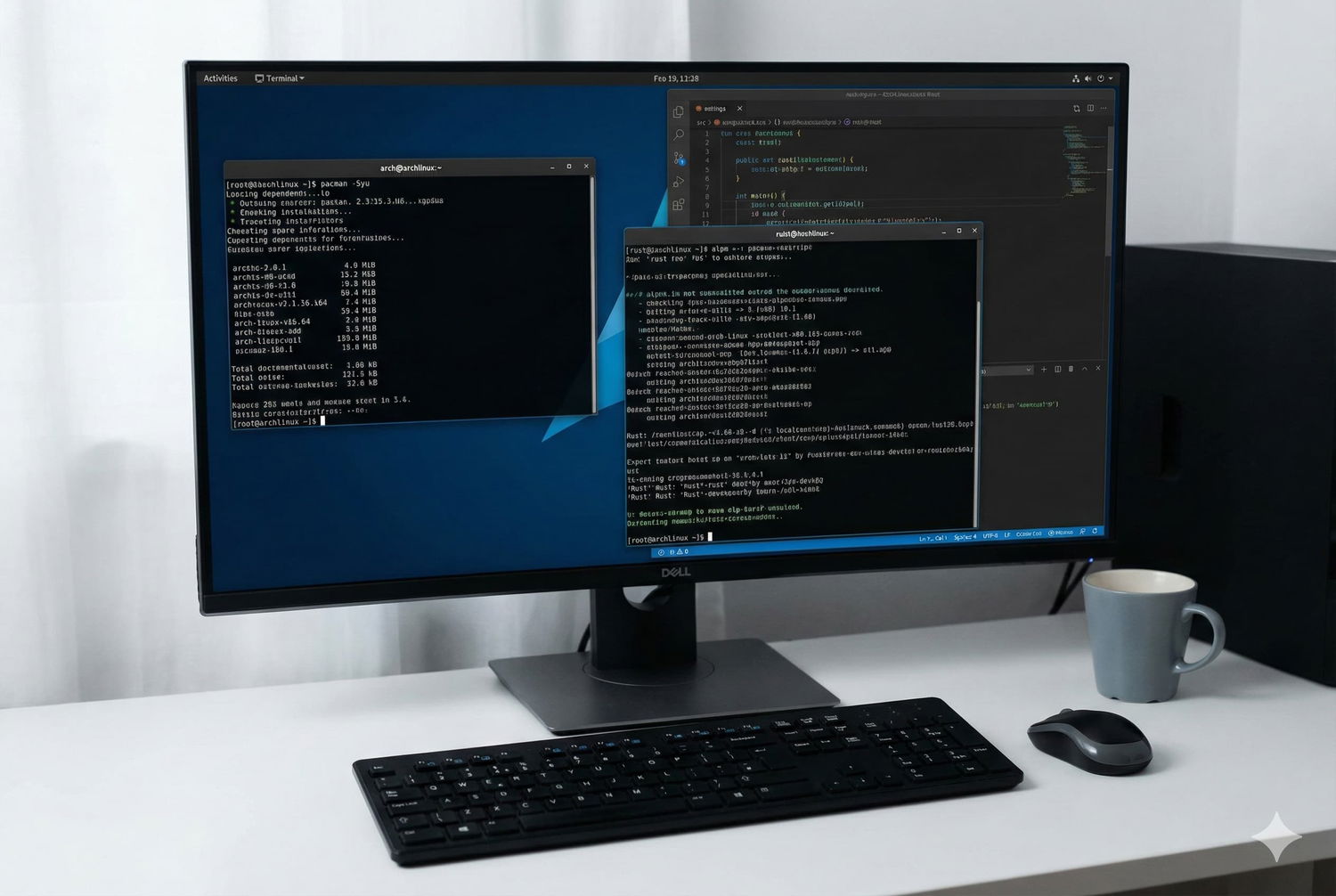 Arch Linux Gali Pakeisti Pacman Paket Tvarkykl Rust Kalba Paraytu Sprendimu