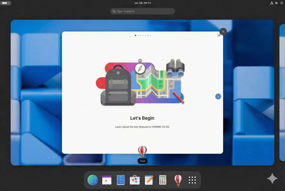 Gnome 50 Pagerina Diskretini Vaizdo Ploki Aptikim