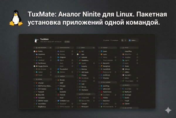TuxMate: Naujas įrankis automatizuotai Linux programų diegimui