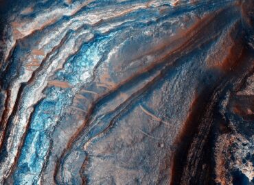 10478 Įspūdingos Nakties Labirinto Tekstūros Vakarų Marinerio Slėn