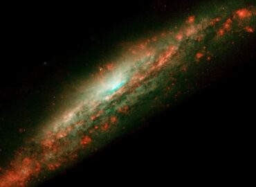 10504 Galingas Galaktikos Ngc 3079 Branduolys Užfiksuotas 1998 Met