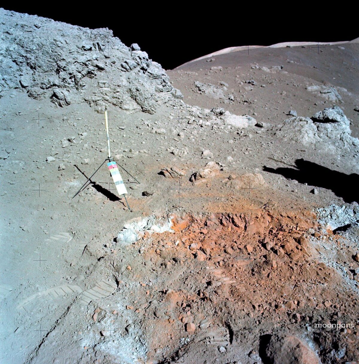 Oranžinė dirva Mėnulyje: atradimai iš Apollo 17 misijos