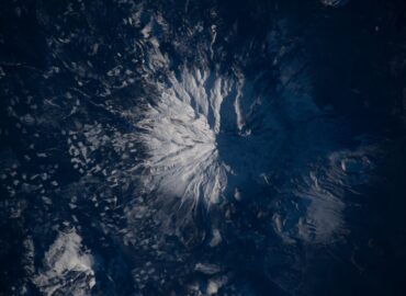 10517 Kalifornijos Šasta Kalnas Nufotografuotas Iš Tarptautinės Ko