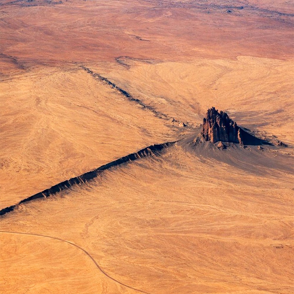10546 Senovinio Ugnikalnio Liekana Naujojoje Meksikoje Užfiksuota