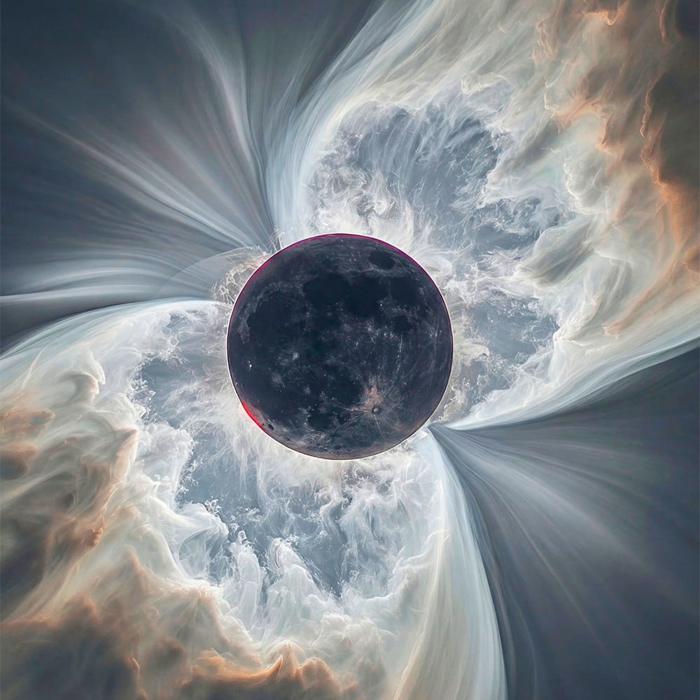 10551 Žiedinis Saulės Užtemimas Užfiksuotas Virš Antarktidos