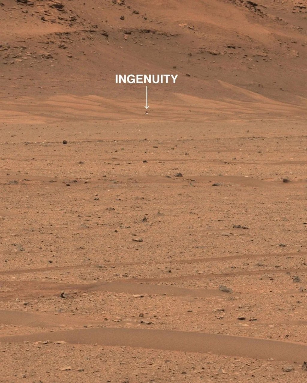 10573 Ingenuity Sraigtasparnis Sėkmingai Atliko Skrydį Marse