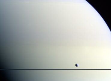 10575 Saturno Ir Jo Mažojo Palydovo Dionės įspūdingas Vaizdas