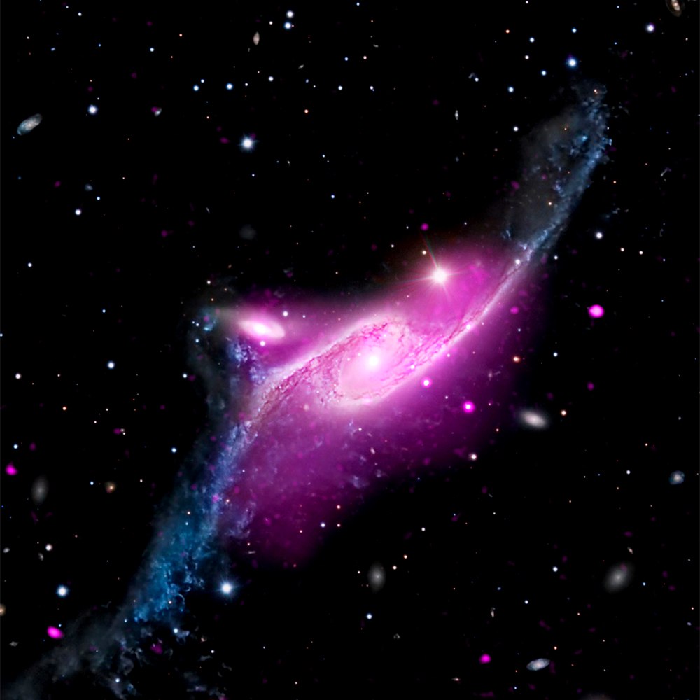 10578 Ngc 6872 Didžiausia žinoma Spiralė Galaktika Paukščių Tako