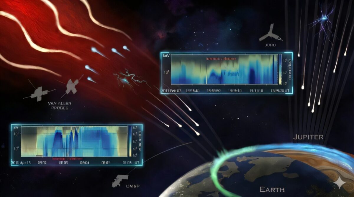 Mokslininkai atskleidė žemės poliarinių šviesų energijos šaltinį