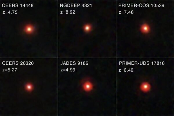 1315 James Webb Teleskopas Aptiko Ankstyvosios Visatos Milžiniška