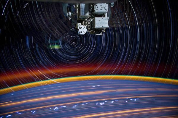 15927 Nasa Astronautas Donas Pettitas Užfiksavo įspūdingą Kosminės