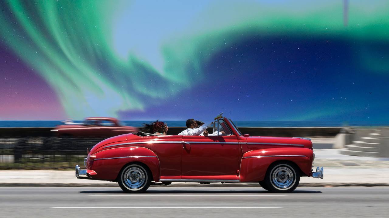 15956 1989 Metų Saulės Audra Sukėlė šiaurės Pašvaistę Net Kuboje I