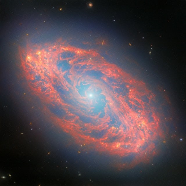 16049 Spiralės Formos Galaktika Ngc 5134 Užfiksuota James Webb Tel