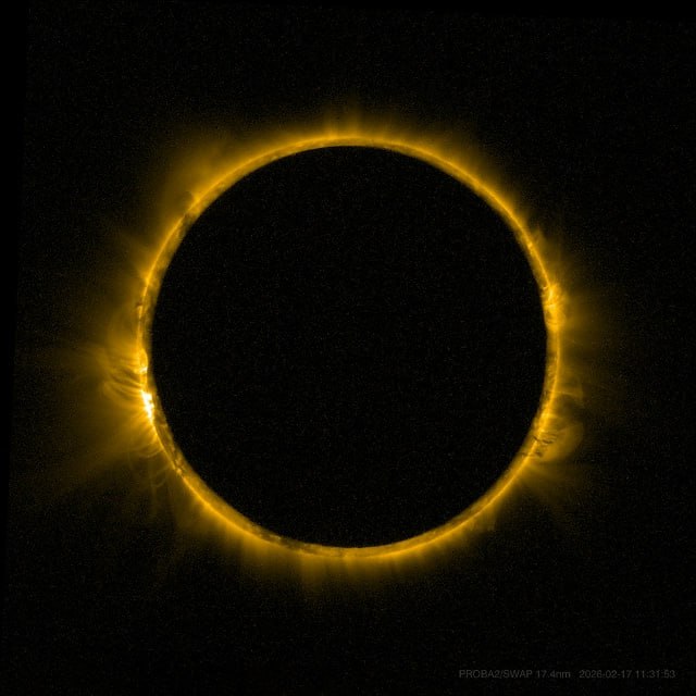 16056 Antarktidoje Stebėtas Retas žiedinis Saulės Užtemimas